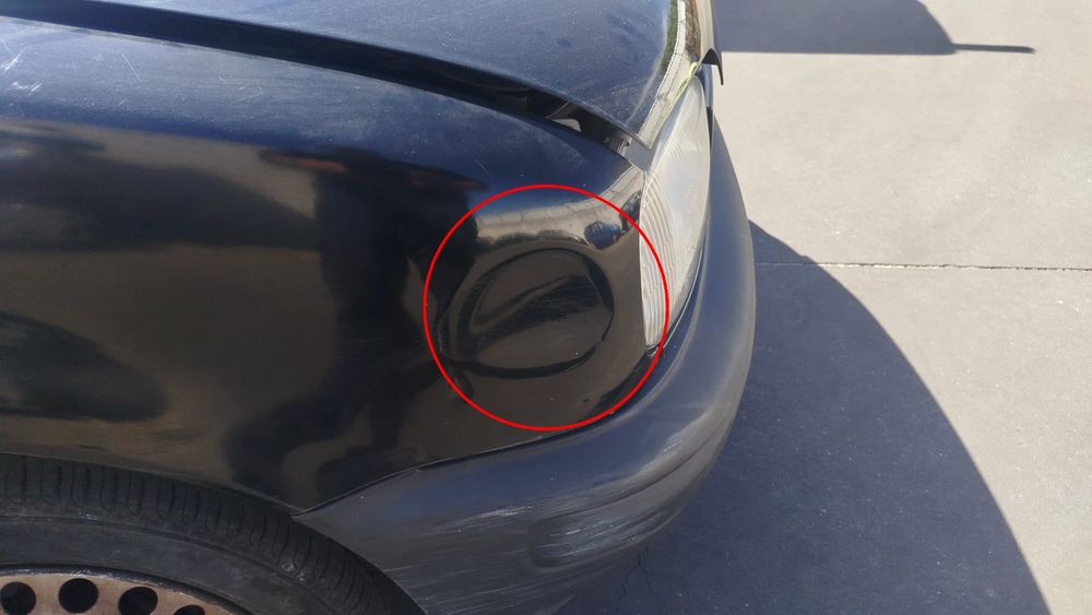 Guarda-lamas direito NISSAN Micra II (K11)