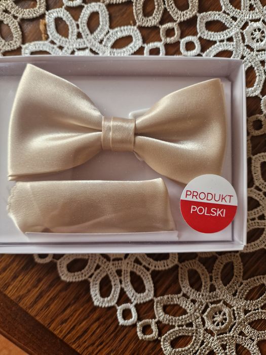 Złota błyszcząca sukienka +muszka gratis