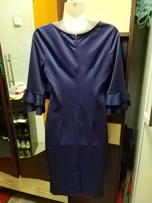 Стильна,темно-синя сукня,плаття 44 р