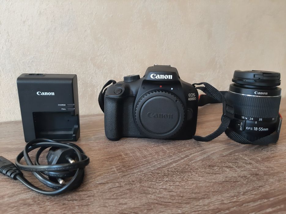 Дзеркальна камера Canon eos 4000d Матрица Разрешение матрицы18 МпРаз
