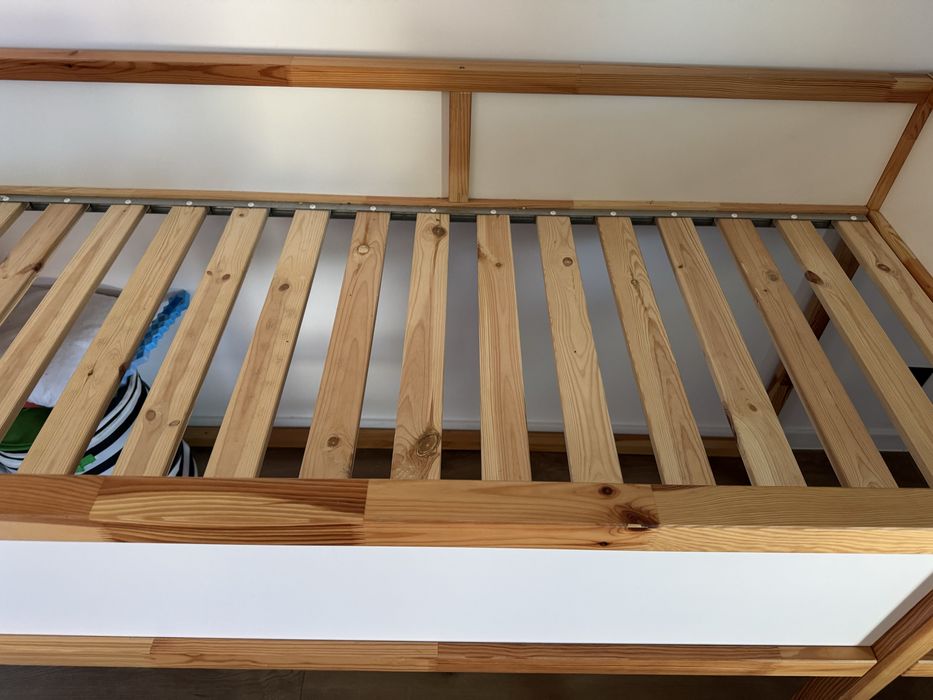 Łóżko piętrowe KURA IKEA