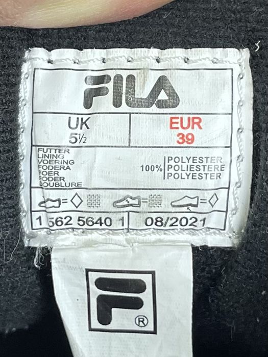 Fila Tex-technology ботинки 39 размер трекинговые черные