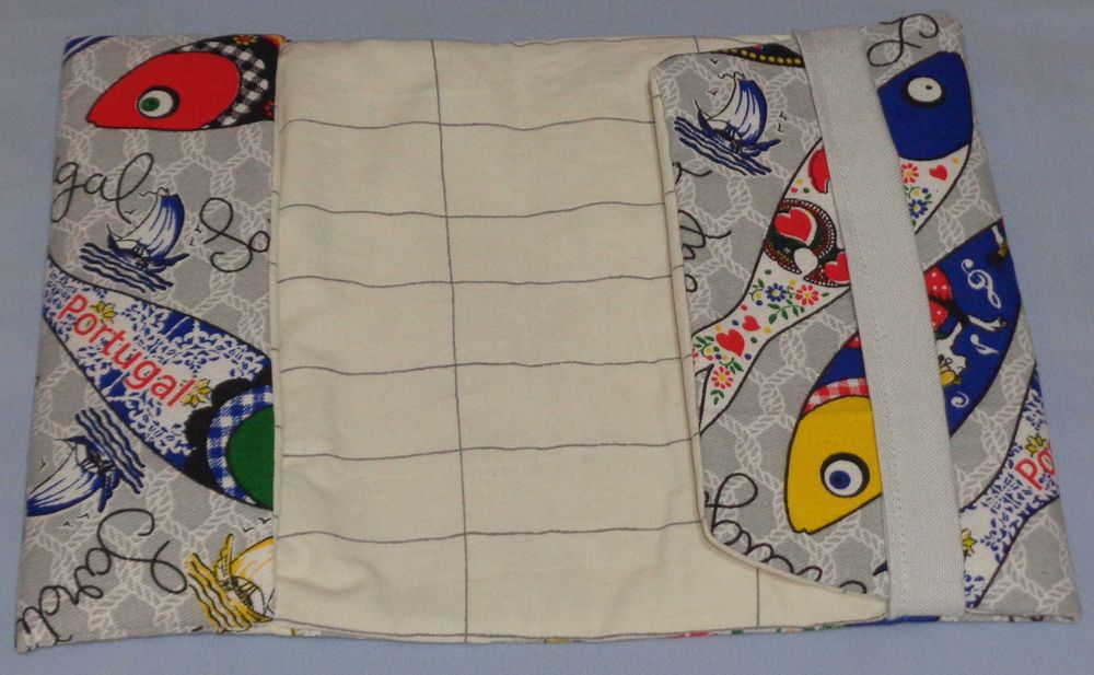 Capa para livros em tecido modelo 77 (NOVA)