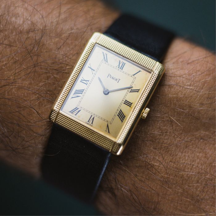 Relogio Piaget Tank Ref.9151 em Ouro Amarelo 18k + Fivela Original | Cartier Vintage Circ 1970s