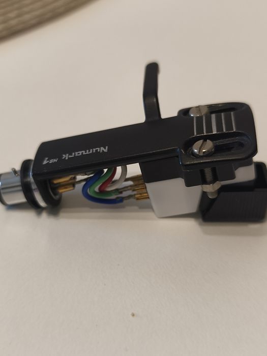 Numark headshell  z nową kpl wkładka Ortofon Vinyl VLN. Ustawiona.