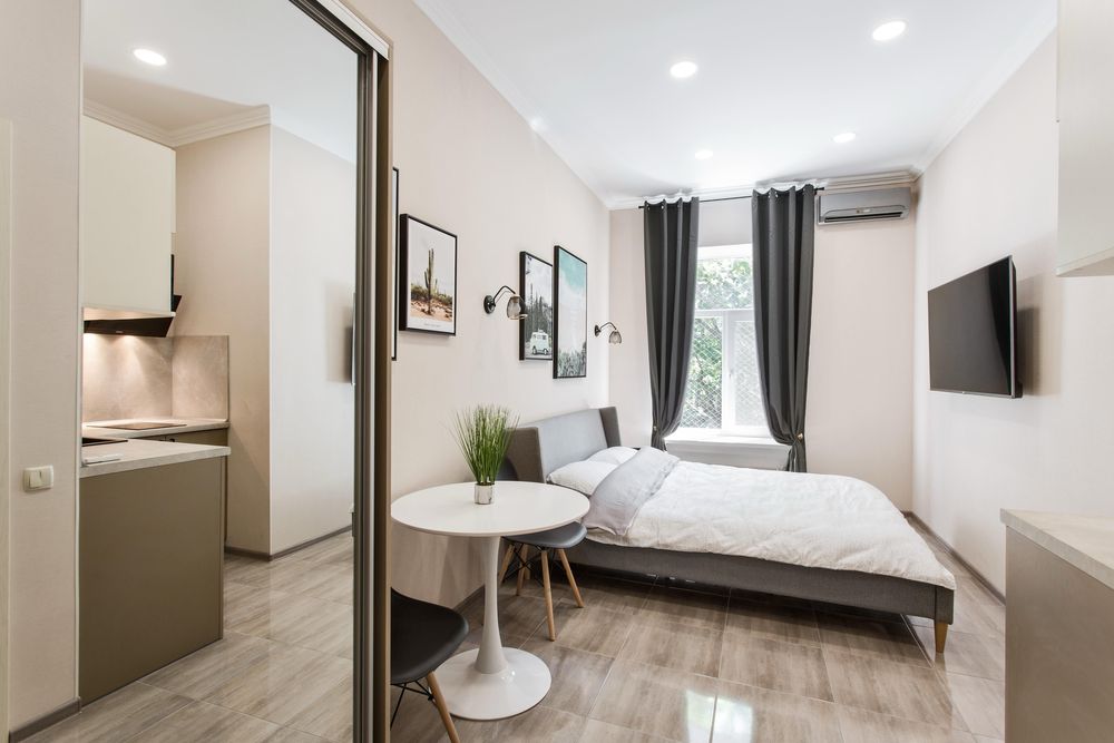 Сдам 1к апартамент в самому центрі . Звітні документи