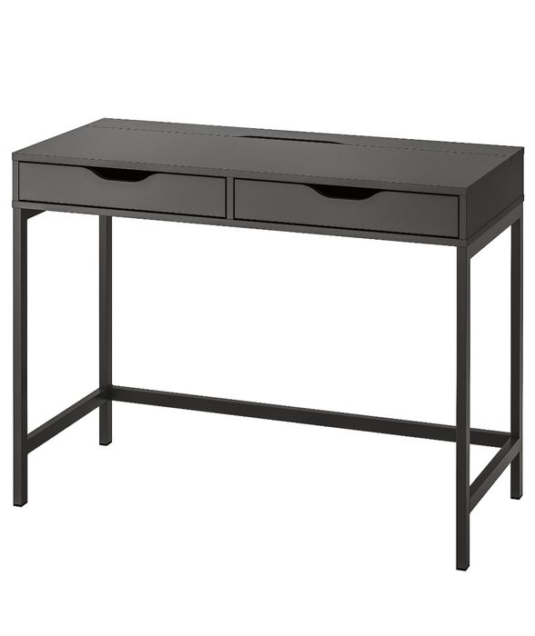 Biurko Ikea. Kolor szaroczarny