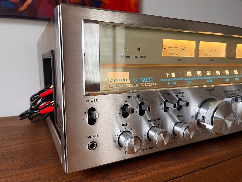 Sansui G 8000 Pure Power DC Stereo Receiver