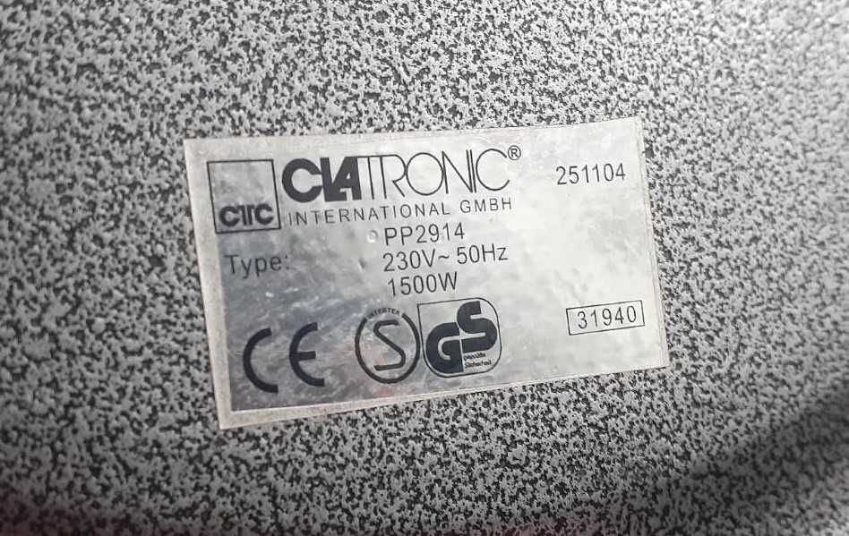 Електро сковорода-гриль Clatronic РР 2914