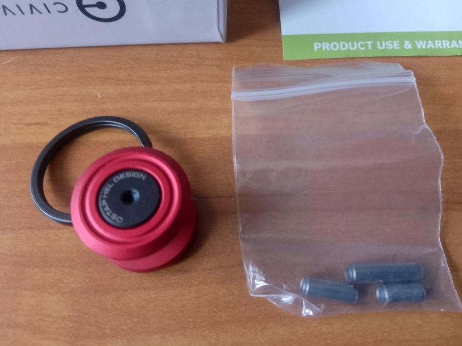 Civivi Key Coin czerwony