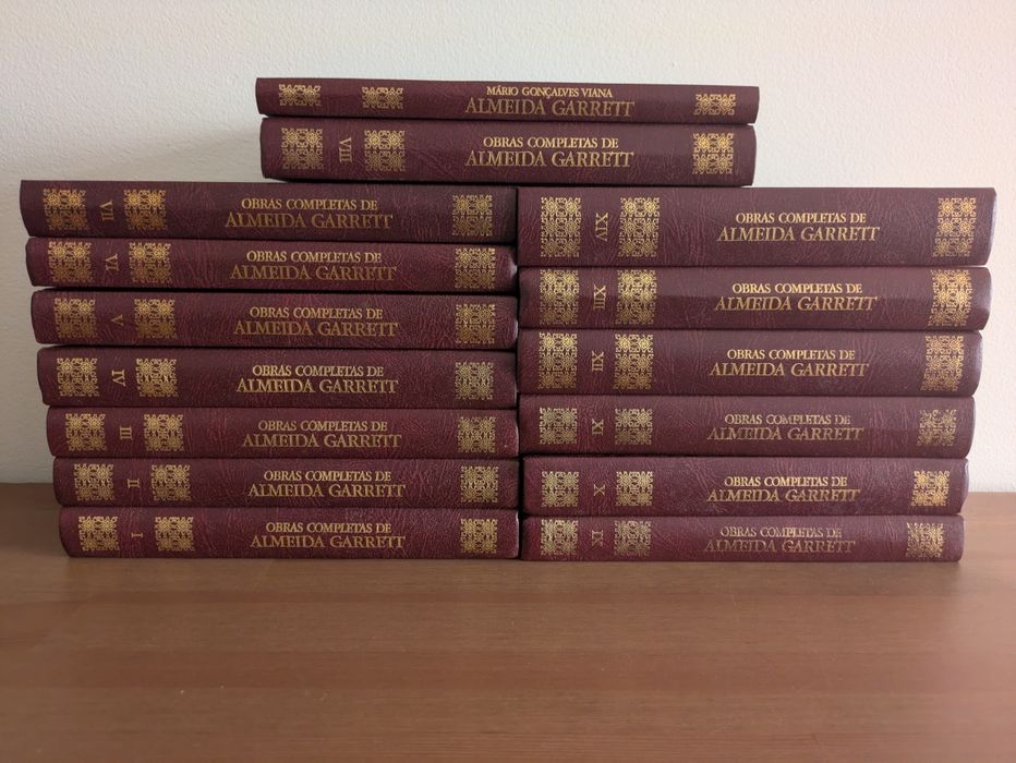 C - Obras completas de Almeida Garrett (Completa - Bom Estado)