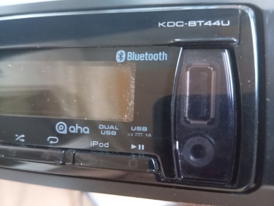 Kenwood KDC--BТ44U  громкая связь.bluetooth,RGB подсветка.