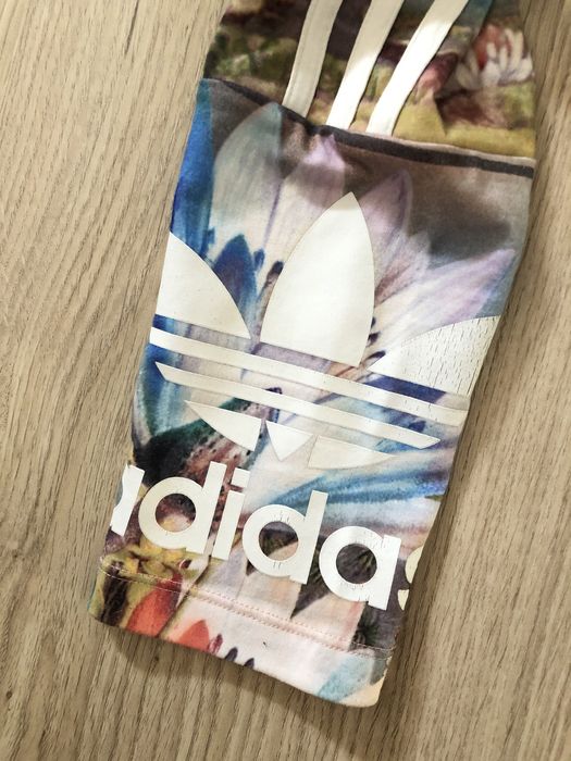 Legginsy treningowe Adidas orignals Curso xs/34 kolorowe spodnie