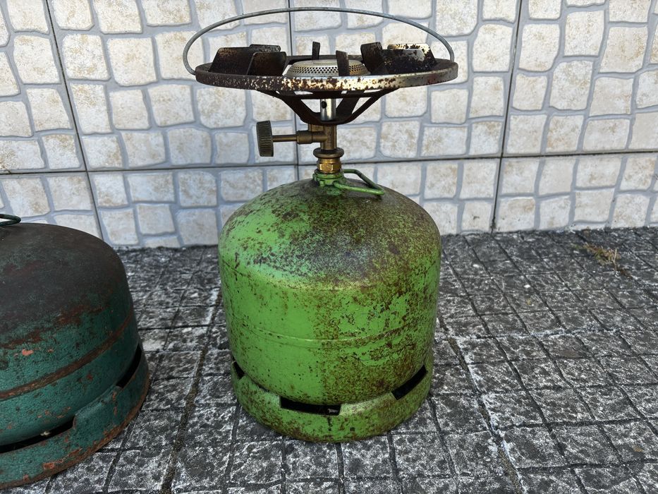 Fogao campingaz campismo com botijas