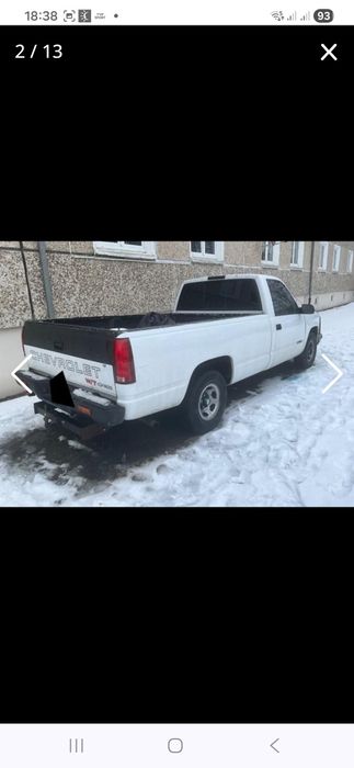 Chevrolet C/K Pickup pożar