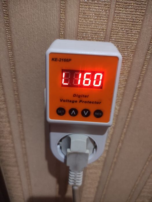 Реле напруги від скачків для холодильника, котла, телевізора, пли