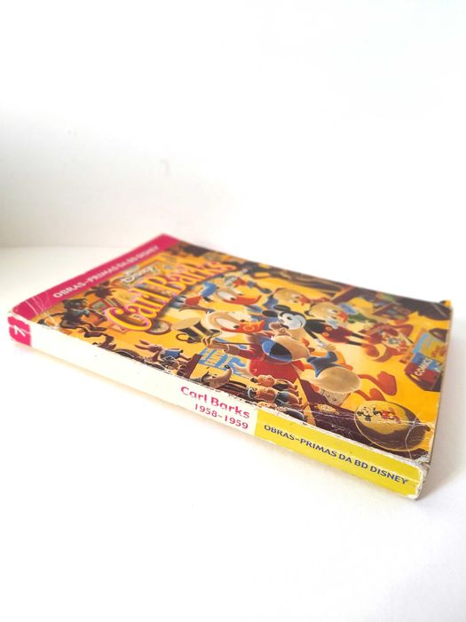 Livro Obras-Primas da BD Disney Carl Barks 1958 a 1959 Volume 7