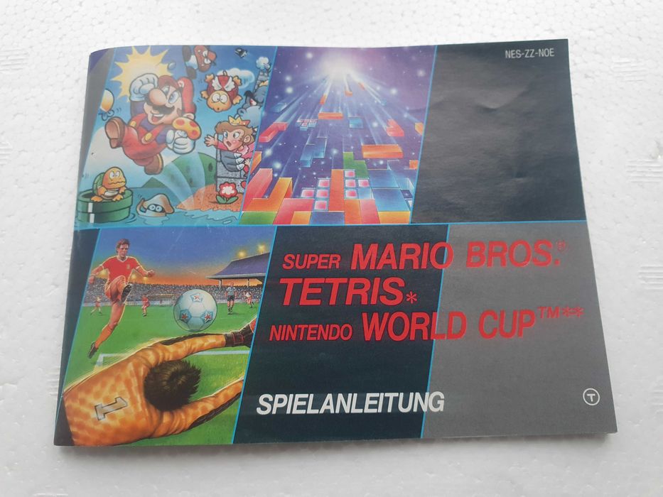 Nintendo Entertainment System NES Super Set 1991 Box karton styropian