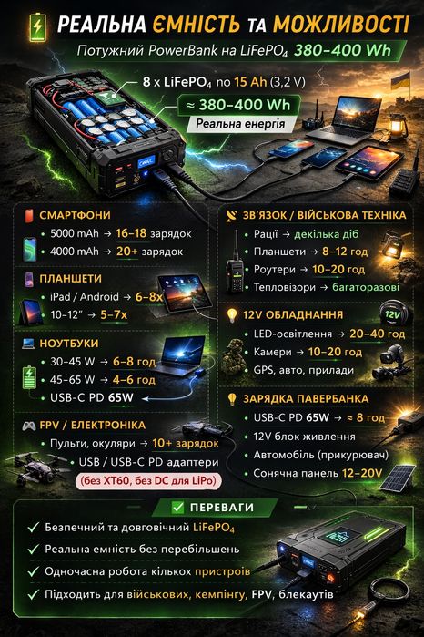 Зарядная станция для ноутбука 65W