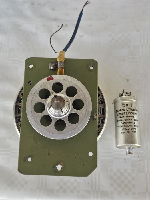 Motor Papst Rotor Exterior Reel to Reel / Gira-discos