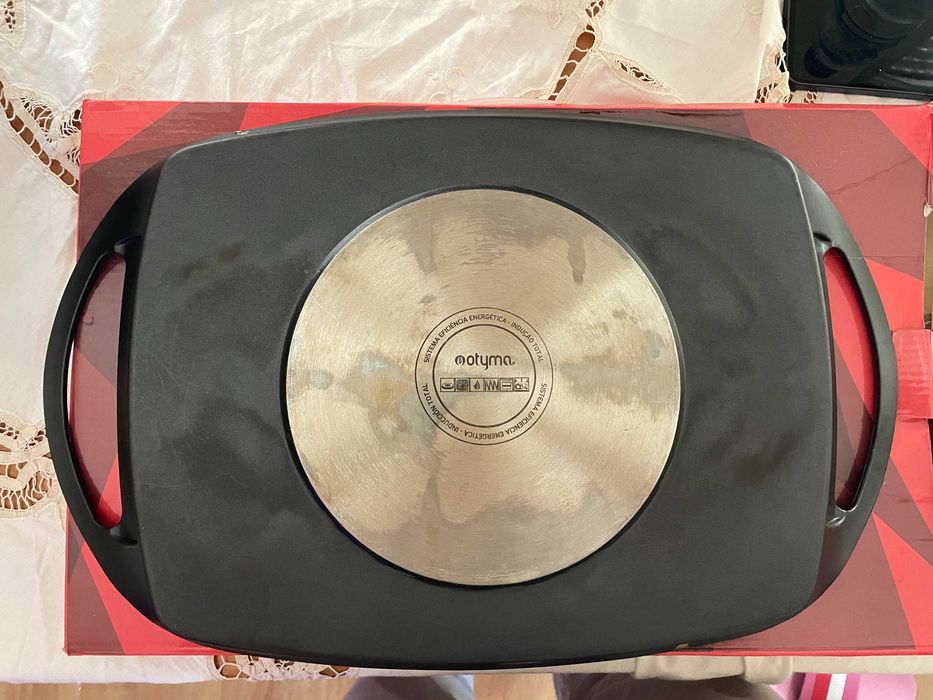 Grelhador Tabuleiro c/ Asas Silicone Otyma - Novo