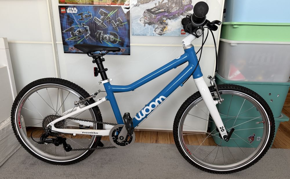 Rower Woom 4 niebieski