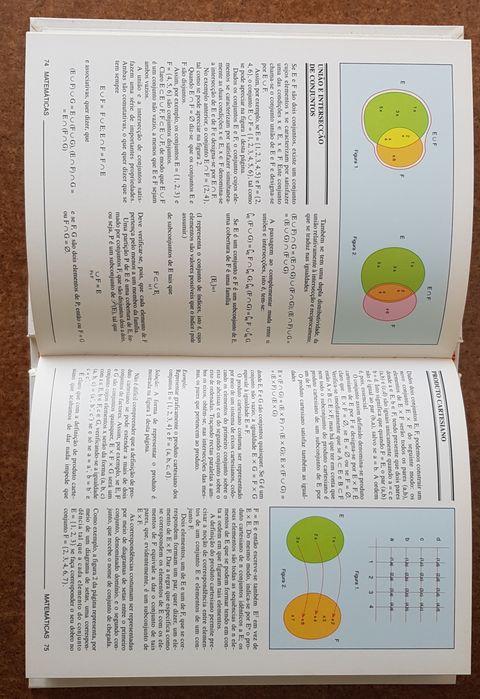 Matemáticas com exercícios - 3 livros novos na caixa original