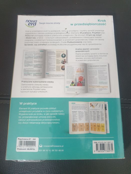 Krok w przedsiębiorczość podręcznik Nowa Era