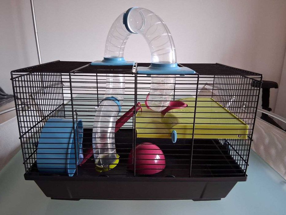 Gaiola Grande e Completa p/ Hamster