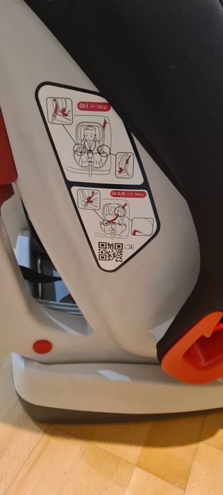 Cadeira-auto está como nova