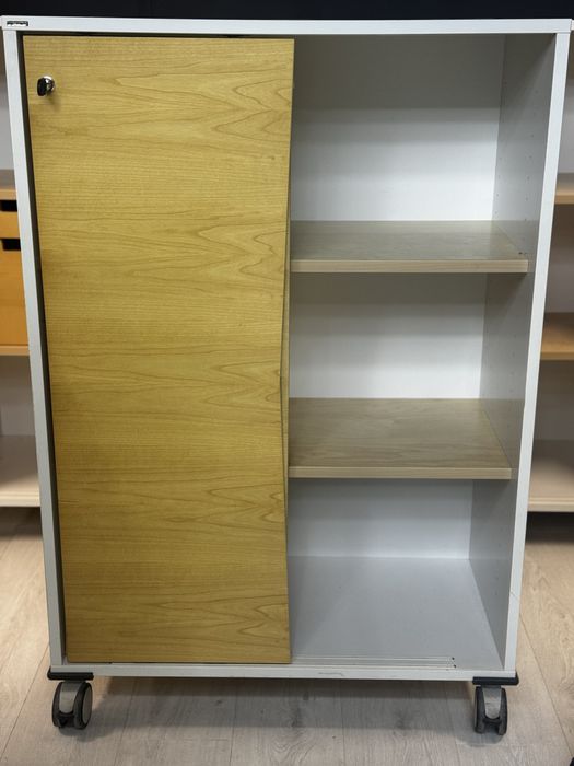 Duża mobilna szafka biurowa na kółkach EDSBYN Szwecja