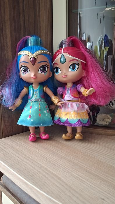 Fisher Price Shimmer&Shine Tęczowe Interaktywne czarodziejki  28cm