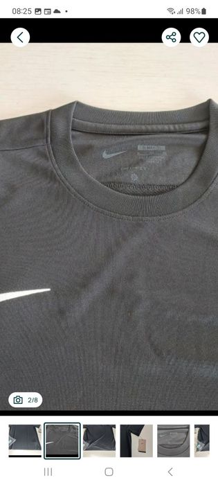 T-shirt  XL Nike czarna nowa