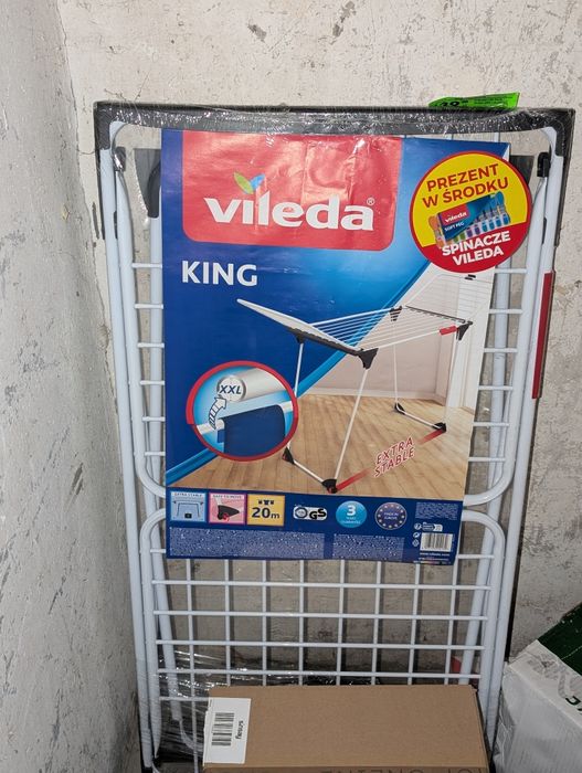 Nowa suszarka na pranie Vileda King