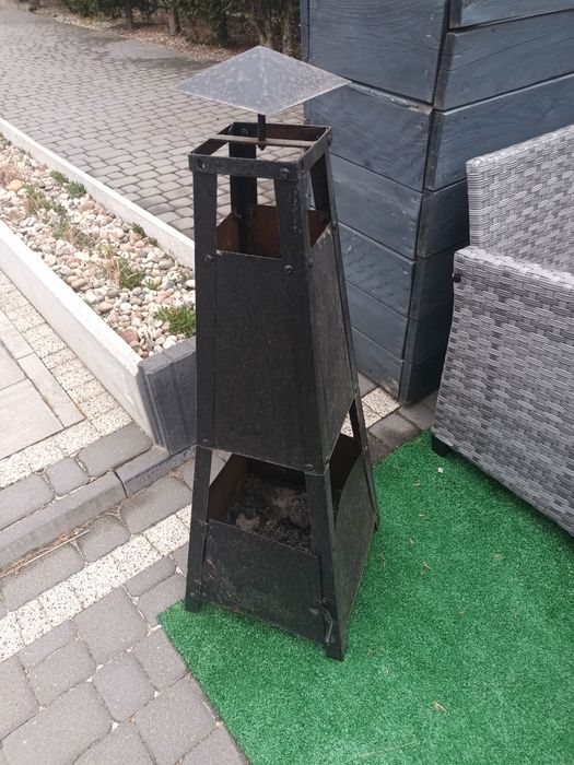 Kominek  metalowy
