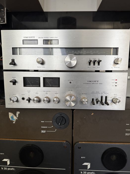 Scott Amplifer 440A+Scott Tuner 570 T
