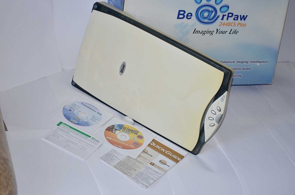 Робочий сканер Mustek Bear Paw 2448CS Plus