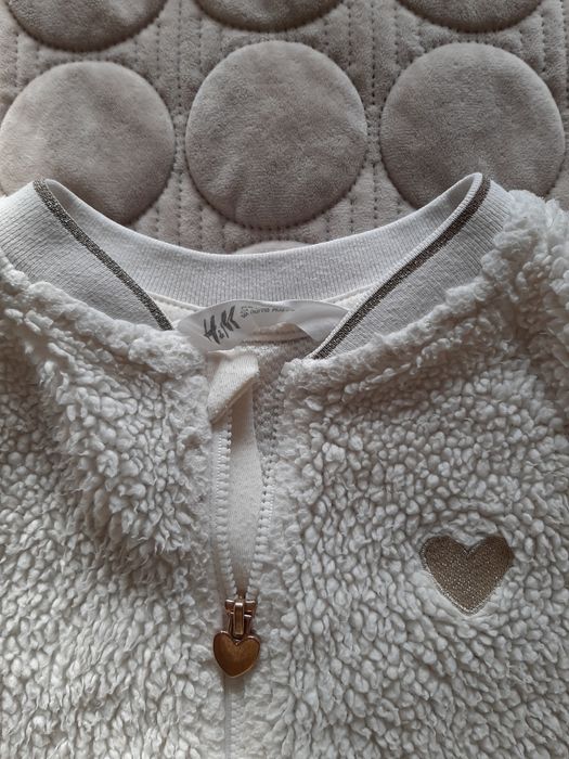 Polar bluza ala baranek H&M rozmiar 116