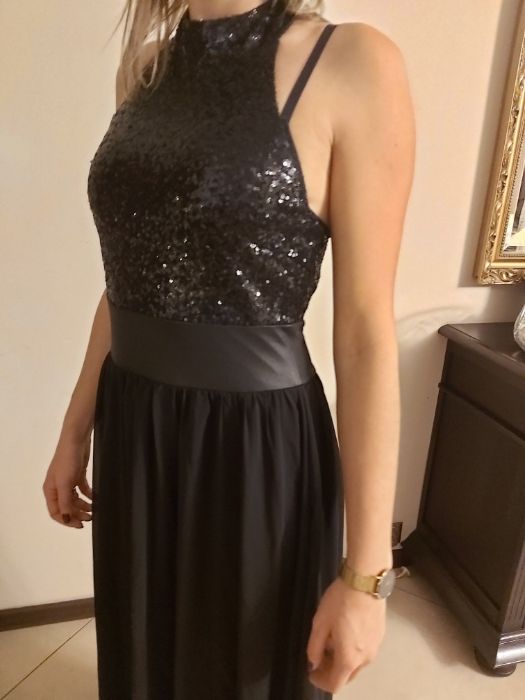 Sukienka cekiny rozm s/m