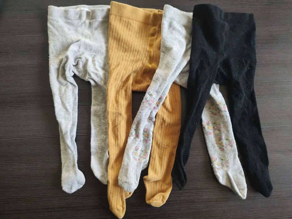 Rajstopy dziecięce dziewczęce H&M r. 62-68 4+1 gratis
