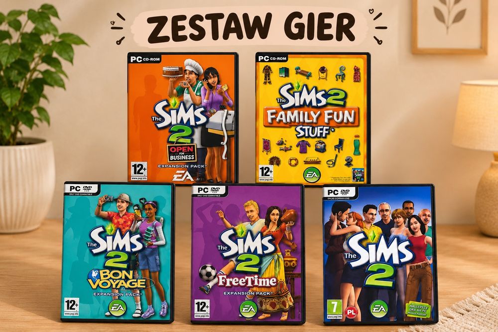 Zestaw gier The Sims 2