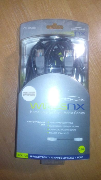 Кабель TechLink WiresNX Cat 5E UTP Network Cable 5 м