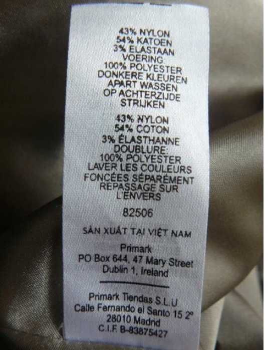 Atmosphere płaszcz angielski czarny 16 44 46 kołnierz bebe!