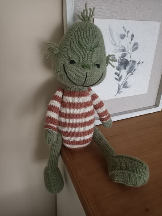 Przesympatyczny Grinch amigurumi