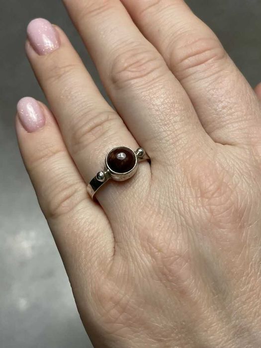 Łódzki Srebrny Pierścionek - 2,65g - VINTAGE - METALOPLASTYKA - Kraków