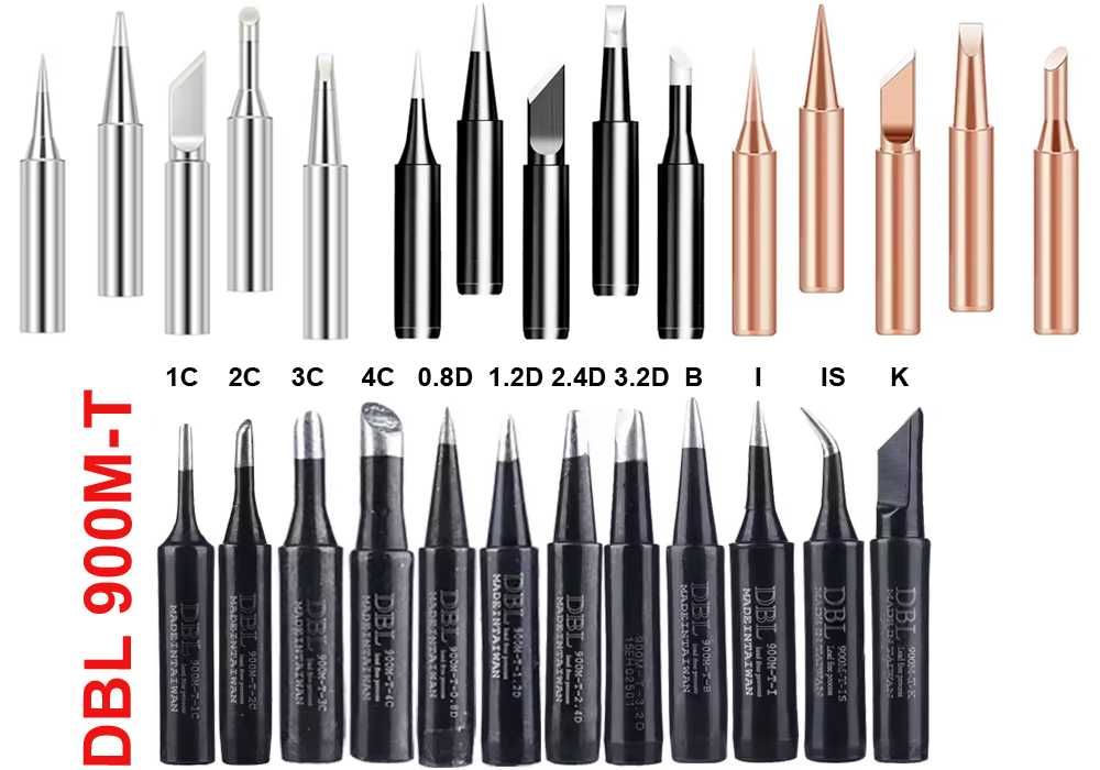 Жало для паяльника T12 T12P HS01 SH72, TS, 900M C210 C4 BC2 BCM2 та ін