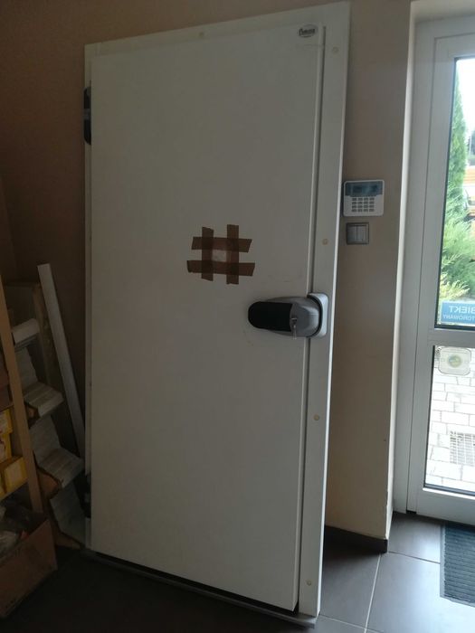 drzwi chłodnicze 70x200cm, 80x200cm. 90x200cm, 100x200cm, "od ręki"