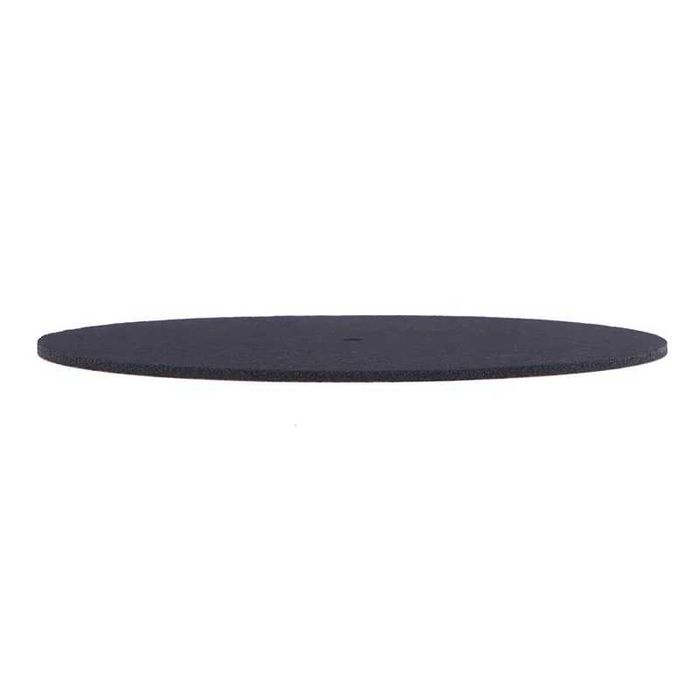 Slipmat de feltro para Gira-discos - preto (novo)