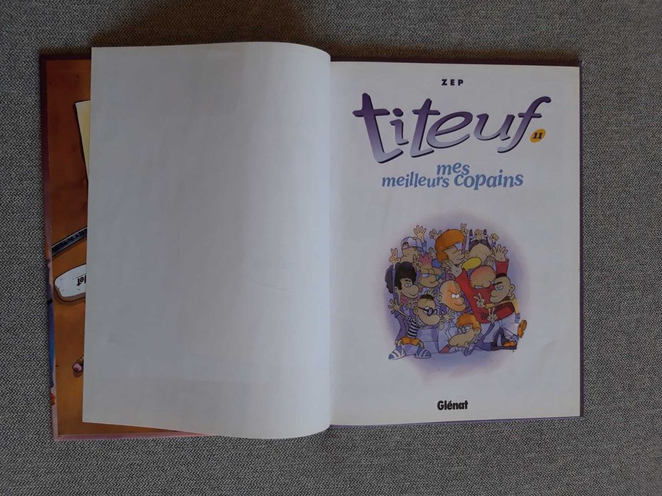 BD Titeuf "Mes meilleurs copains" de ZEP