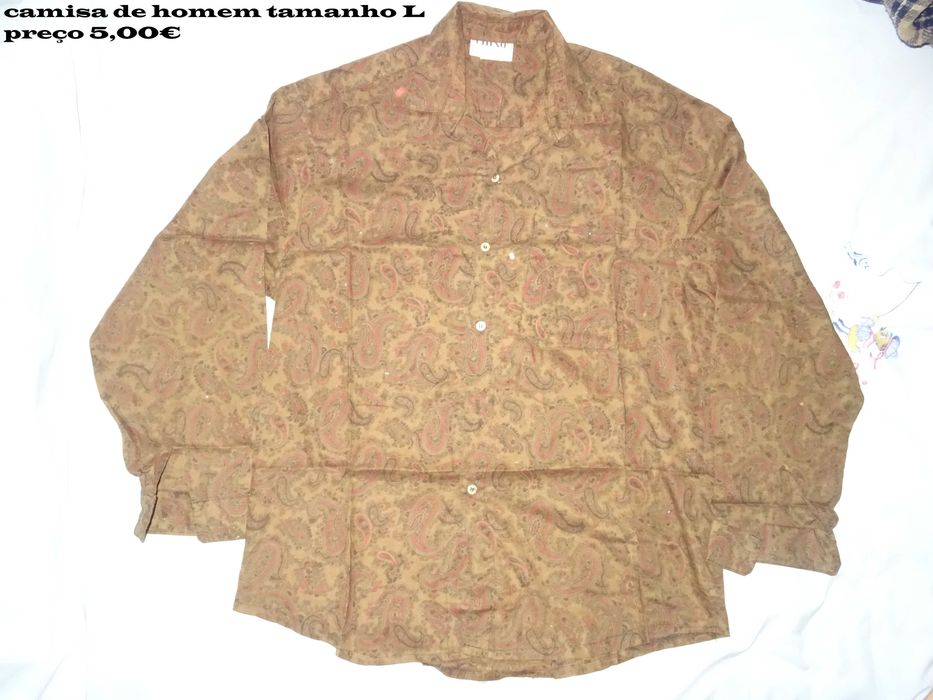 camisas de homem e senhora, cintos, meias e collants outono/inverno